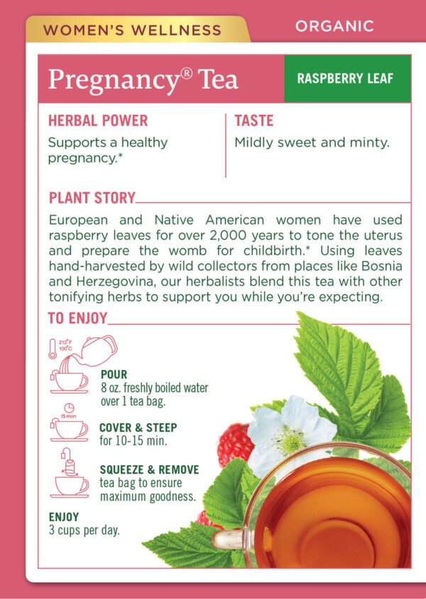 Traditional Medicinals Pregnancy Tea​